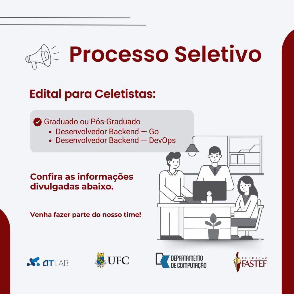 Edital nº 07/2025 - Processo Seletivo para celetistas em Projetos do ATLab