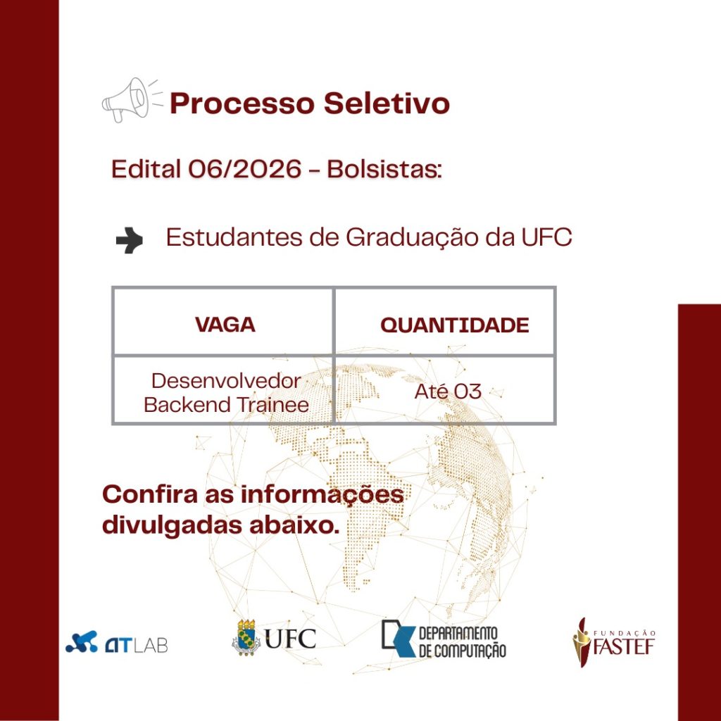 Edital 06/2026 - Bolsistas