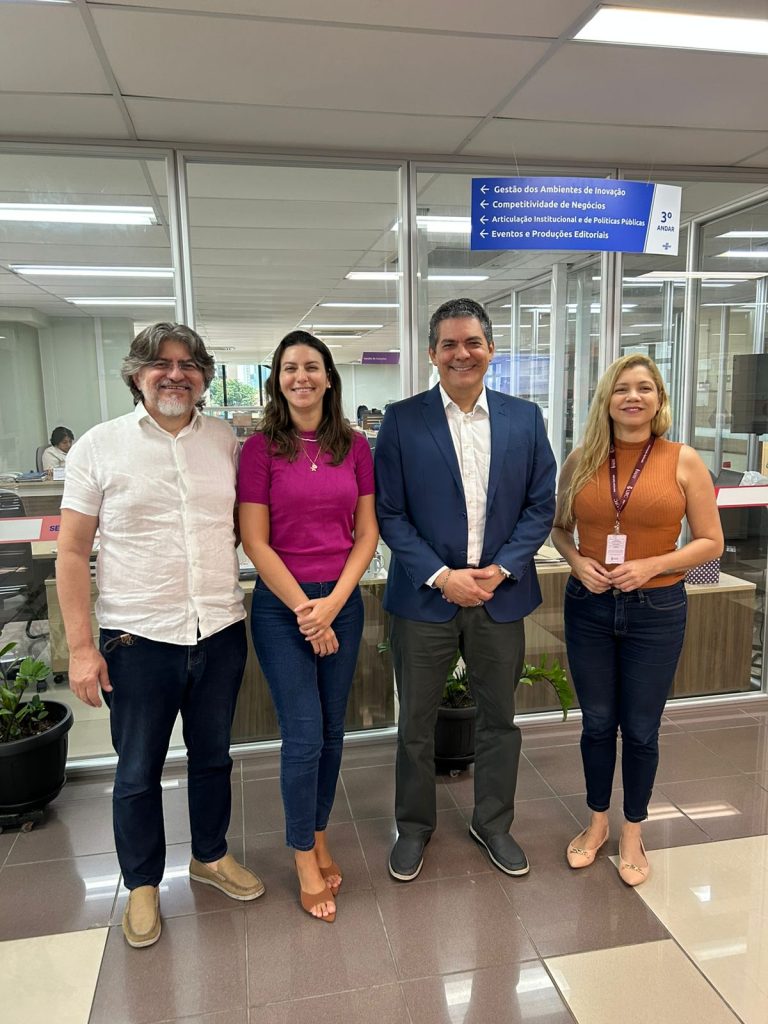 Visita da Fundação FASTEF ao Sebrae Ceará busca novos projetos de impacto para a sociedade