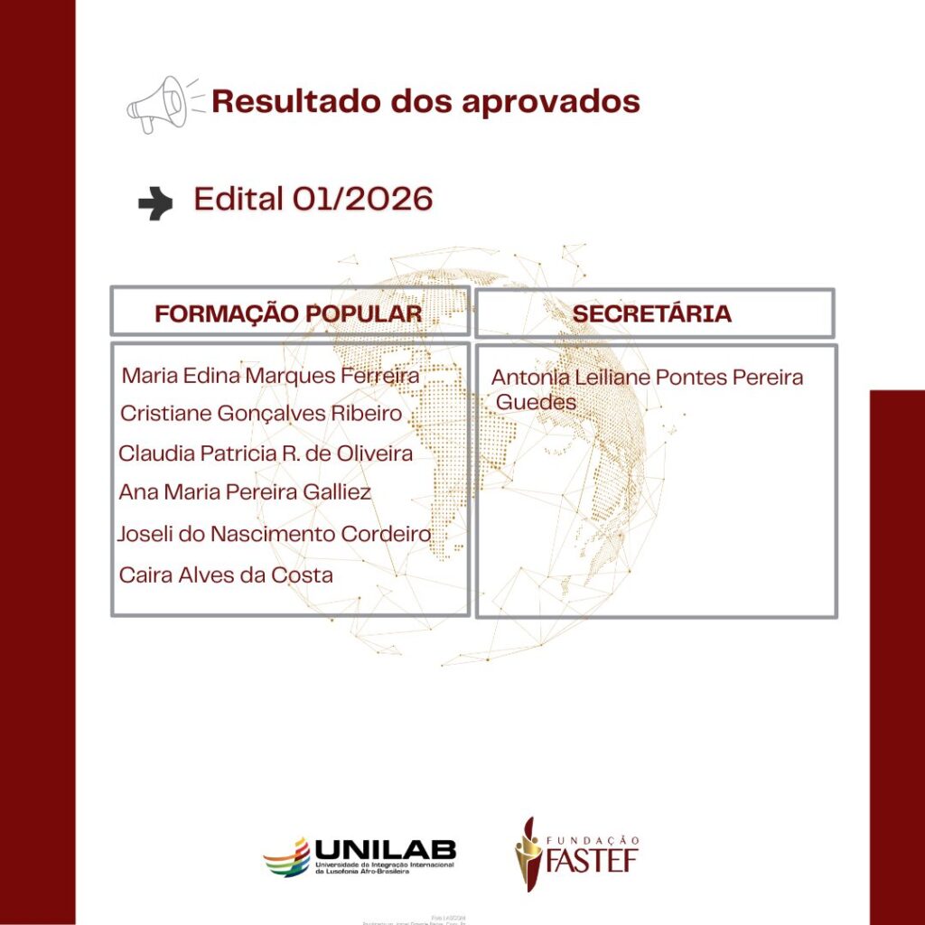 Edital 01/2026 – Resultado dos Candidatos Aprovados