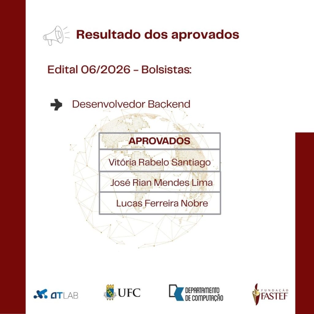 Edital 06/2026 - Resultado dos Aprovados